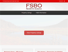 Tablet Screenshot of fsbonorthidaho.com